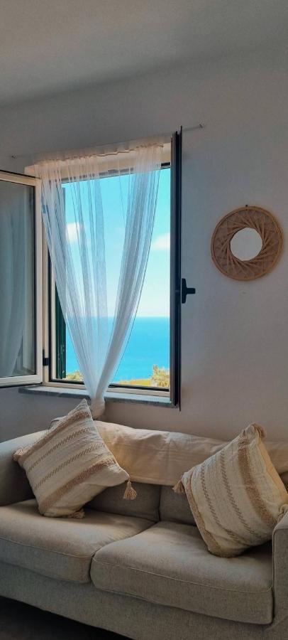 Casa Marzy- Charming Tropea Studio With Pool, Sea & Volcano Views Exterior foto